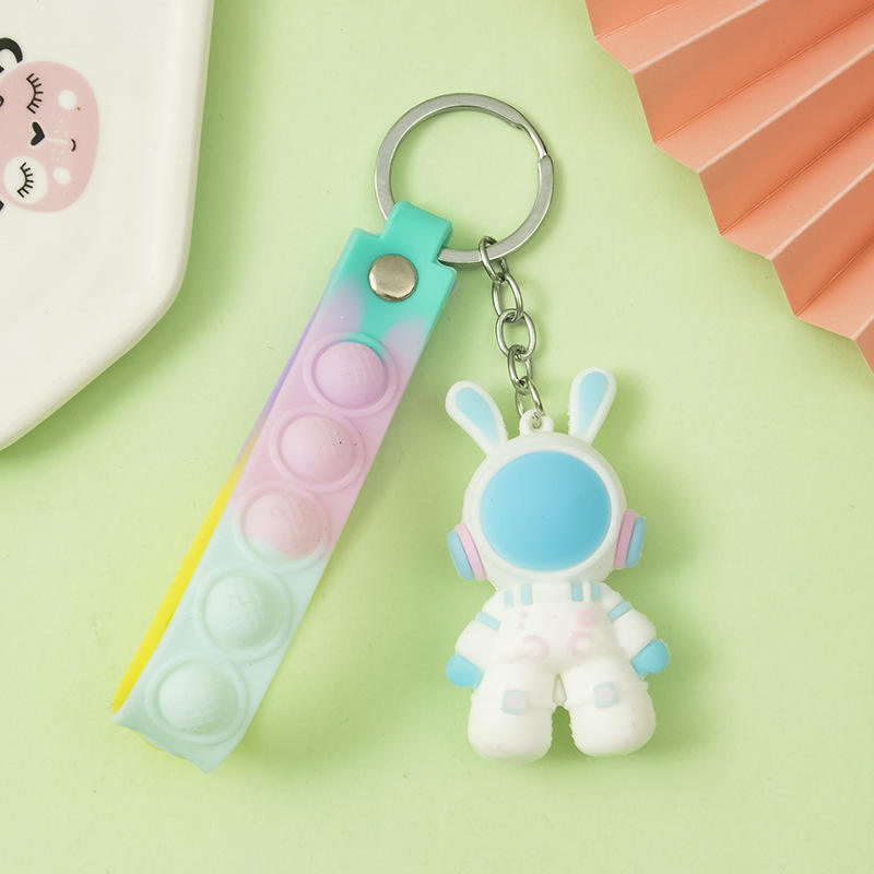 Bubble rope space rabbit blue