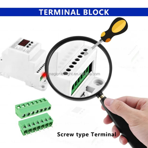 BC-835-DIN 5CH 25A定電圧PWMデコーダDIN RAIL LEDコントローラ5ch DMXデコーダRGB CCT LEDストリップライトコントローラ用 - Product Image 2