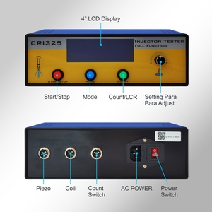CRI325 Full Function Common Rail Injector <strong>test</strong> for air Gap Insulation Capacitance AHE Diagnostic Instrument