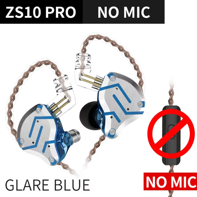 Bleu éblouissant sans micro