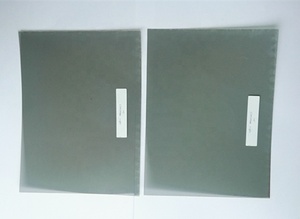 10*10CM 15*15CM Quadratische kreisförmige polarisierte 3D-Filme, nicht klebende kreisförmige Polarisator filter Folien blätter für linke und rechte Augen - Product Image 5