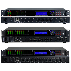 Frecuencia de muestreo de 192kHz, 4 entradas, 8 salidas, Sistema de Gestión de altavoces de audio profesional FIR integrado, procesador de audio digital DSP - Product Image 6