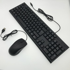 Spanische Tastatur und Maus Combo Laptop verwenden Gaming Gamer Office OEM benutzer definierte Logo verkabelt USB-Computer Desktop-Tastatur Maus Combo - Product Image 2