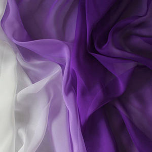 Hot-bán 100% polyester <span class=keywords><strong>30D</strong></span> <span class=keywords><strong>Composite</strong></span> Gradient đoạn đường nối Crepe voan vải cho váy cưới khăn ngủ - Product Image 3