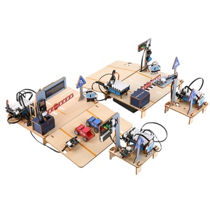 ACEBOTTインテリジェントトランスポートDIYキットESP32スマート交通交差駐車街路灯STEMコーディングロボットArduino用 - Product Image 1