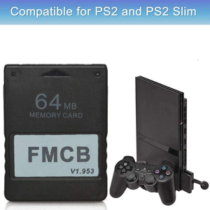 RGEEK FreeMcBoot FMCB 1.953 PS2การ์ดหน่วยความจำ64MB สำหรับ Sony Playstation 2 PS2เพียงเสียบและเล่น - Product Image 2
