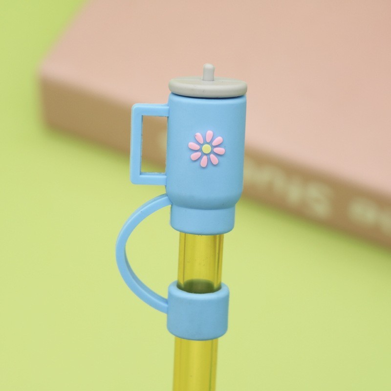 taza azul
