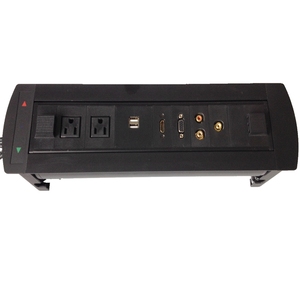 Desktop Tabletop <strong>Multi</strong>-<strong>function</strong> <strong>Socket</strong> Outlet <strong>with</strong> Power and Data - Product Image 2