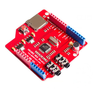 VS1053 VS1053B Stereo-Audio MP3-Player Shield Record Decode-Entwicklungs platinen modul mit TF-Kartens teck platz für Arduino UNO R3