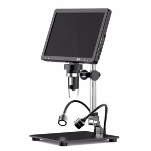 Nuevo Microscopio de vídeo DM12 10,1 \ "con fuente de luz LED para aplicaciones electrónicas de reparación y soldadura móviles - Product Image 2