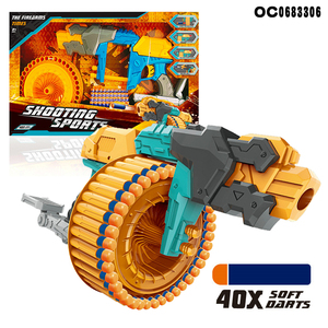 40 mermi yumuşak kurşun tabanca oyuncak silahlar ve uygulama çekim oyunları yetişkinler için - Product Image 4