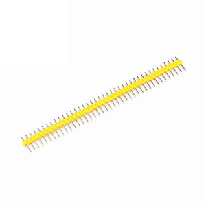 40Pin 1x40 singola fila maschio 2.54 pin Breakable Header connettore Strip Pin colorato per Arduino Kit fai da te - Product Image 3