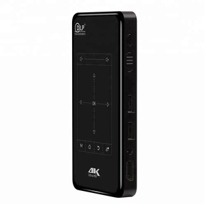 Miniproyector portátil para uso en el hogar, HD-MI de proyección de películas con función de mirroring, DLP, con entrada de P09-II 3D, 4K, android 9, 1G, 8G - Product Image 6