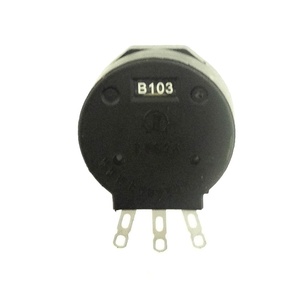 2 w Potansiyometre RV28P <span class=keywords><strong>B103</strong></span> vidalar Ile 10 K Plastik tek potansiyometre