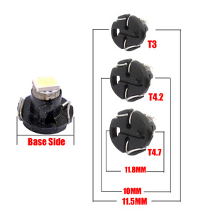 T3 <strong>T4</strong>.<strong>2</strong> <strong>T4</strong>.7 T5 B8.3 B8.4 B8.5 <strong>LED</strong> Car Light Bulb <strong>LED</strong> 1 <strong>LEDs</strong> 1210 5050 SMD Auto Interior Side Light - Product Image 3