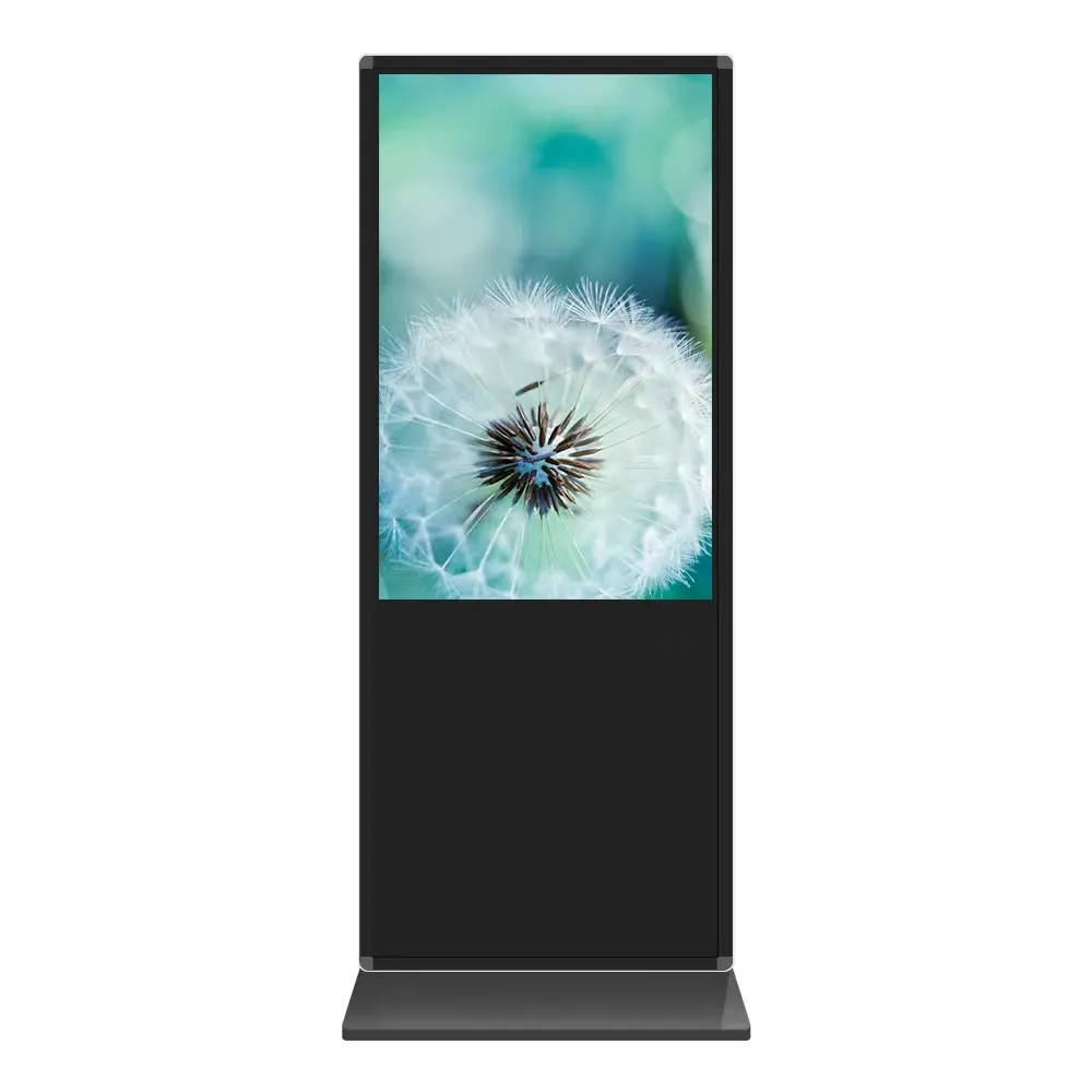 Dispositivo de publicidad, soporte de suelo, quiosco, tótem, pantalla Led, pantalla de visualización, pantalla Led, 2023