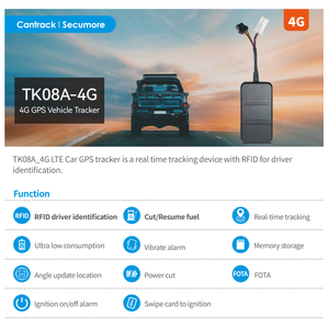 TK08A Real Time <strong>Gps</strong> Sms <strong>tracker</strong> with Cut Engine Function RS485 for RFID Driver Identification 4G <strong>GPS</strong> <strong>Tracker</strong> - Product Image 4