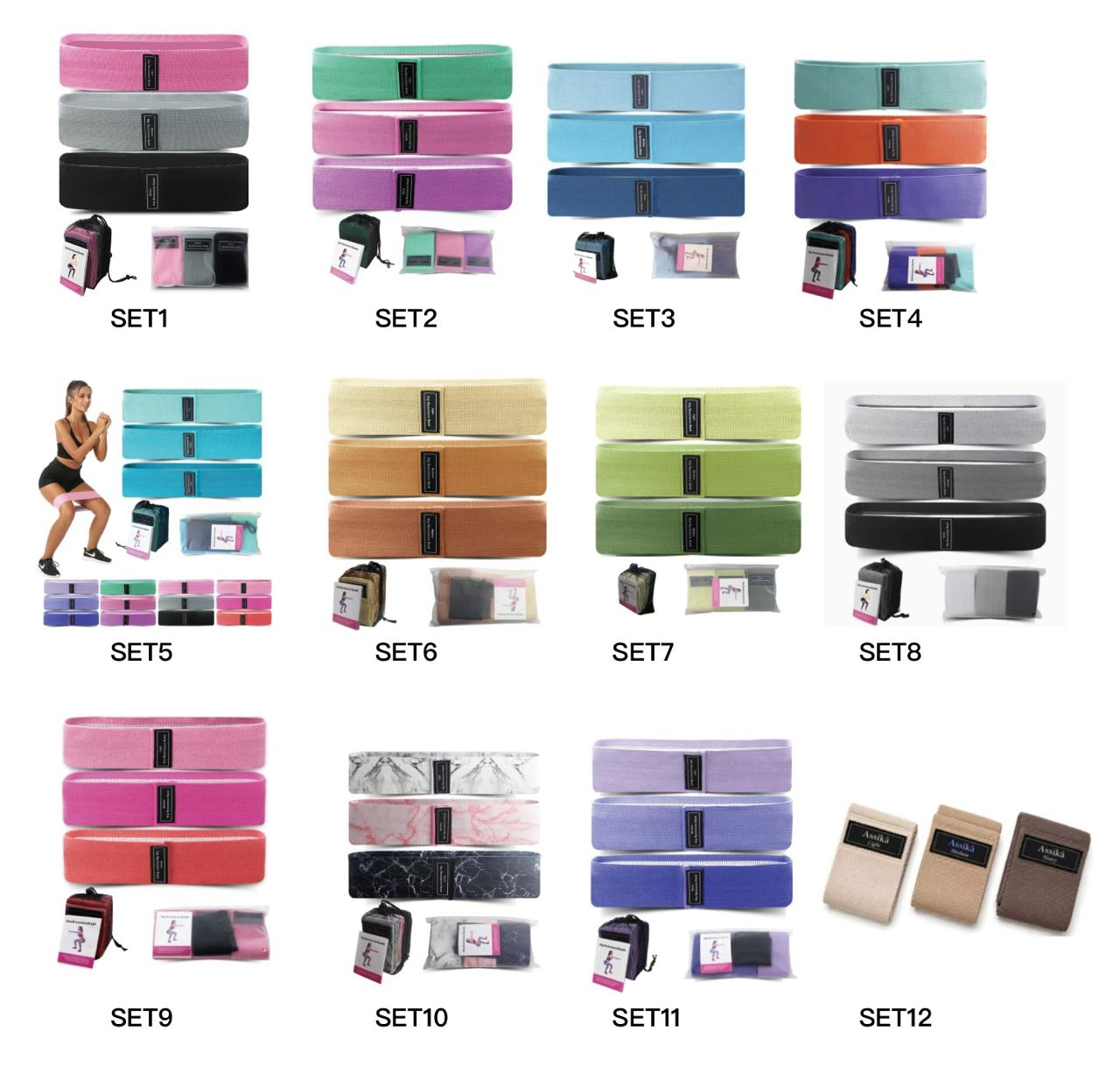 Fabric resistance band