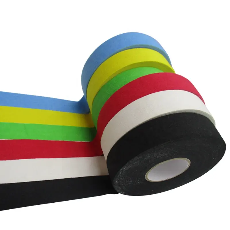 Várias cores Tecido Ice Hockey Tape 25M Hot Sale Color Cotton Impermeável Anti-Slip Resistente ao desgaste Sports Fita adesiva