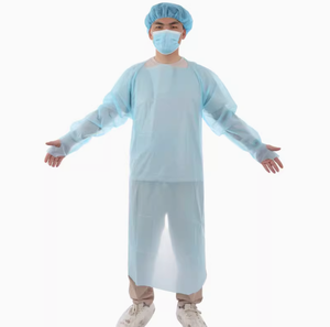 Dùng Một Lần CPE Cách Ly Tay Áo Và Tạp Dề Chống Bụi Và Không Thấm Nước An Toàn Làm Việc Quần Áo Áo Choàng Cho Các Nhà Máy Thực Phẩm - Product Image 2