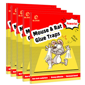 Toptan fare yakalayıcı ped kağıt sıçan yapışkan tuzak kitap tutkal kurulu fareler sticker kemirgen itici fare tutkal tuzağı - Product Image 4