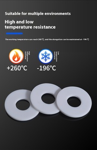 Mekanik uygulamalar için silikon kauçuk FKM ile conta DN25-DN50 flanş sızdırmazlık için yüksek sıcaklığa dayanıklı PTFE - Product Image 3