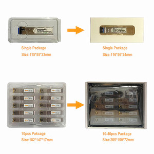 Cisco compatibile SFP-10G-LR SMF Single Mode OS1 OS2 fibra 1310nm 10KM DDM DOM SFP 10G LR modulo ricetrasmettitore - Product Image 6