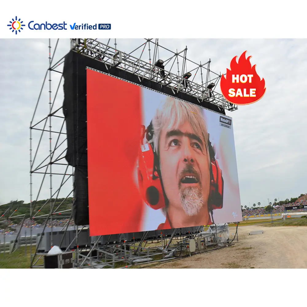 Rx390 Outdoor Screen 4X3M 2X2 3X3 Led Video Wall 500 X 500 100000 Hour Product Stand Presentation Pro Display Event Advertising