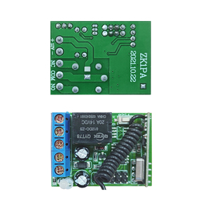 2-Tasten-Festcode Wireless 433 MHz Universal-Fernbedienung skit mit Empfänger