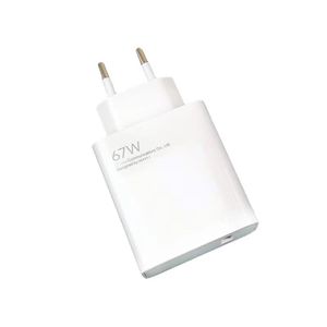 USB3.0 67Wガン充電器PD電源アダプターXiaoMi/Redmi用急速充電スマート携帯電話充電器11 13 pro Note 12出力5A - Product Image 1