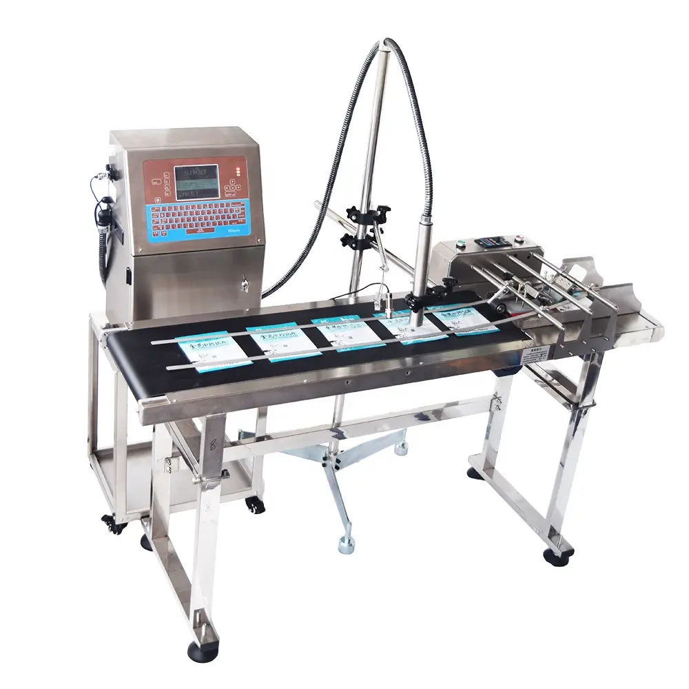 Impresora de inyección de tinta multifunción Industrial profesional, para botellas de vidrio y Metal, paquetes de cartón de plástico