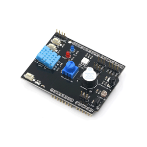 Scheda sensore 9 in 1 scheda di espansione multifunzione DHT11 LM35 temperatura umidità per cicalino ricevitore IR LED Arduino UNO RGB