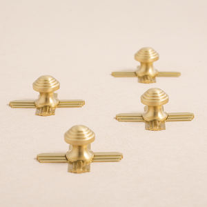 Kiansi hk0531 क्रूफिक्स ठोस पीतल फर्नीचर हैंडल और कुनब कैबिनेट बेडसाइड टेबल दराज छोटे दरवाजे के पुल को संभालता है। - Product Image 3