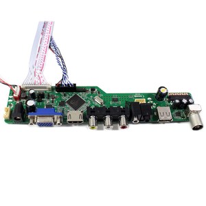 Vga Av Usb Control Board En Ips Lcd 10.1Inch 1366X768 Industrial Lcd Display Met Lcd Touch Panel - Product Image 4