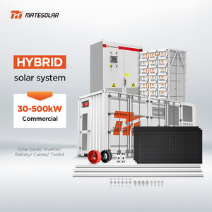 MateSolar Sistema de contenedores solares autogestionado 1MWH Configuración Plataforma de gestión inteligente AI