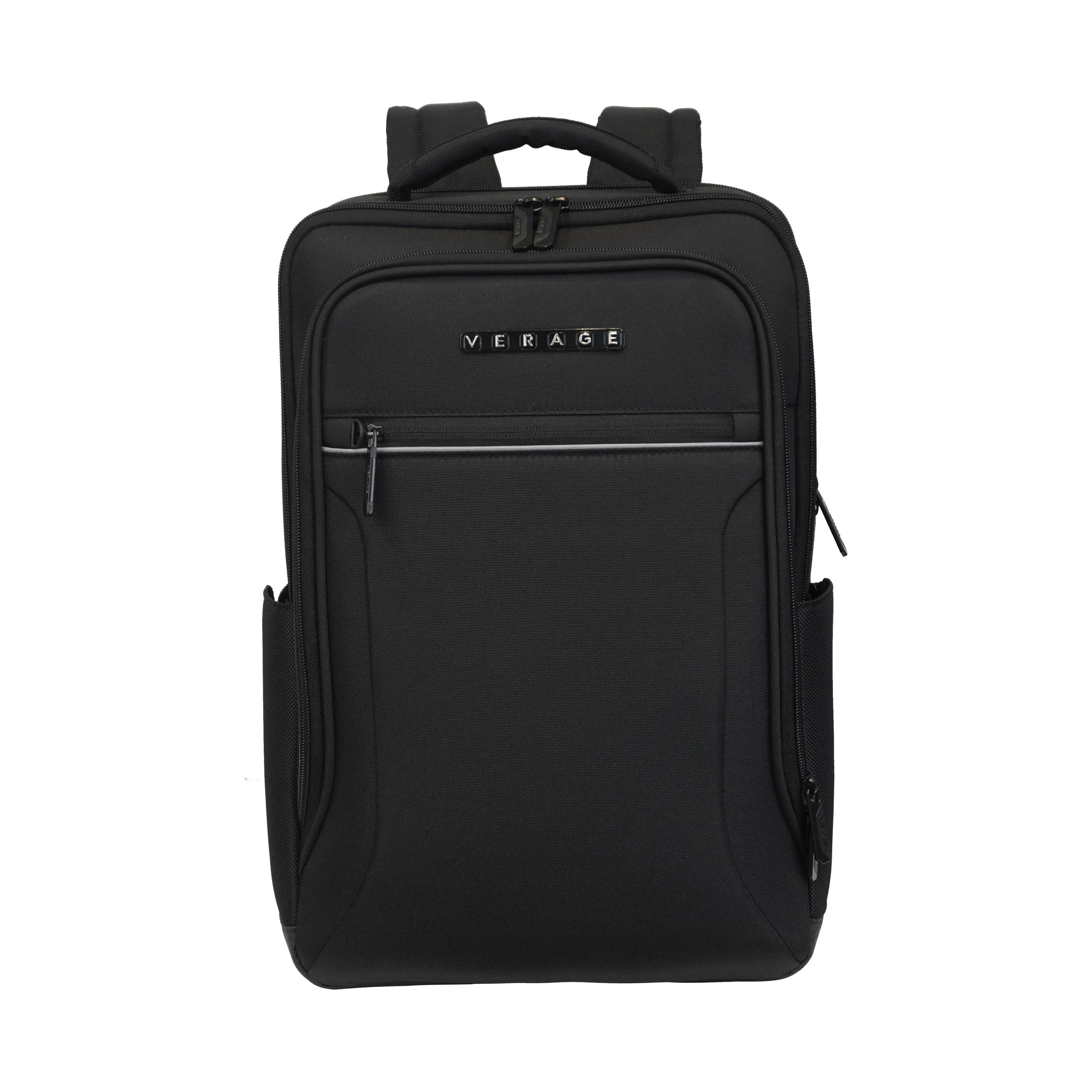 VERAGE 도난 방지 맞춤형 여행 배낭 비즈니스 노트북 가방 컴퓨터 17 인치 남성 방수 배낭 가방