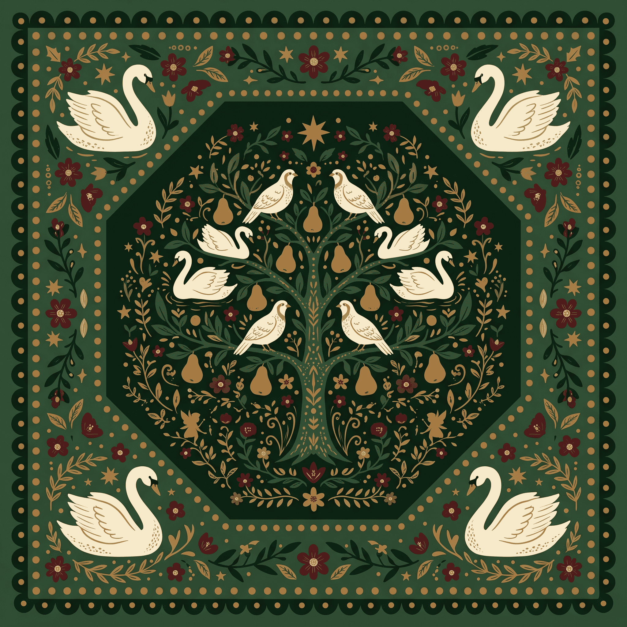 Deep Forest Green