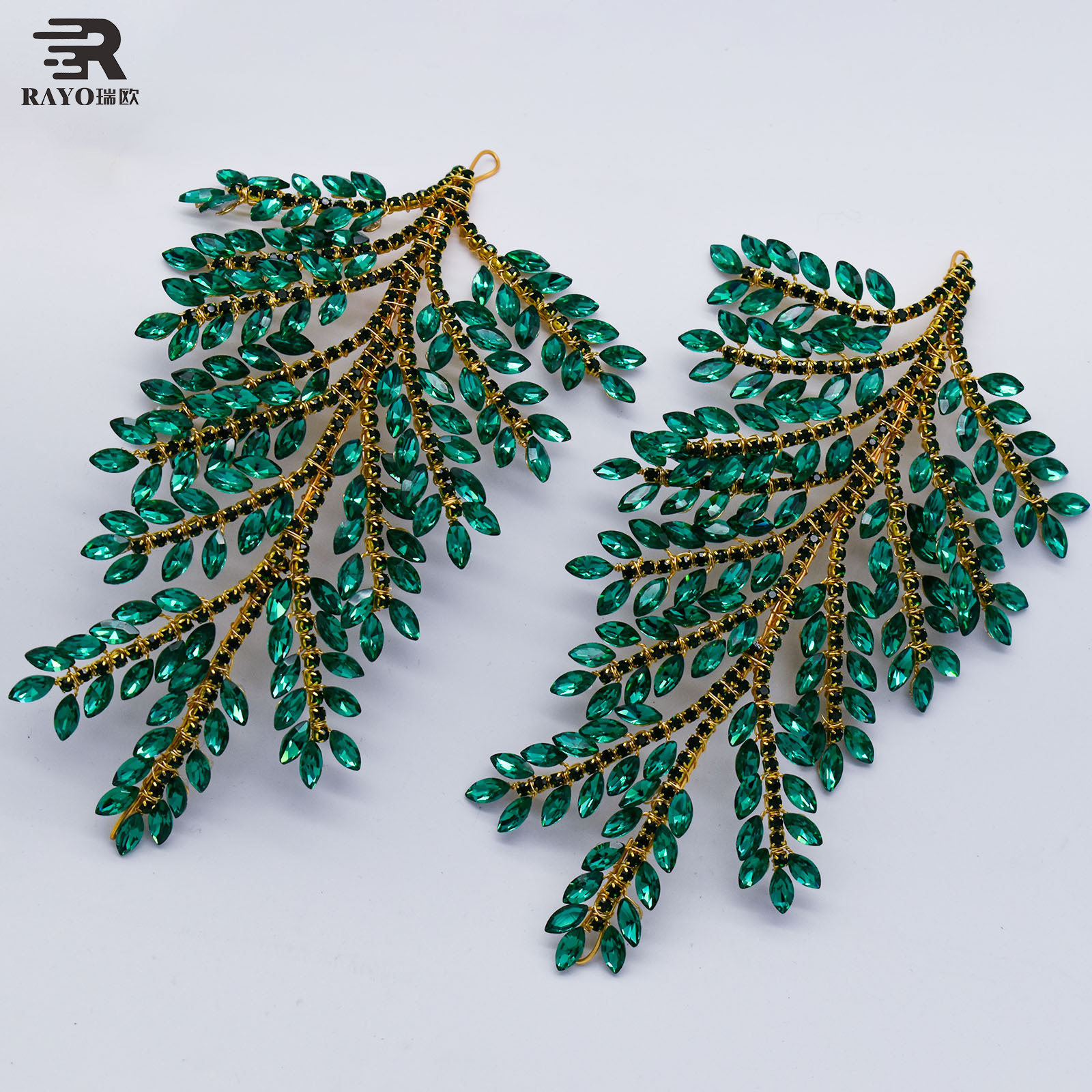 Base dorée avec vert