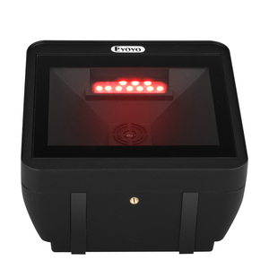 Eyoyo escáner de código de barras de escritorio 2D, omnidireccional manos libres con cable USB lector de código de barras grande, pantalla 1D QR escaneo de códigos de barras Auto - Product Image 5