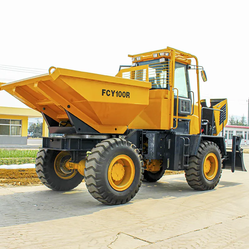 Mini-basculante de concreto de fábrica, caminhão basculante articulado diesel de 10 toneladas, 7 toneladas e 5 toneladas, caminhão basculante 4x4, outros caminhões