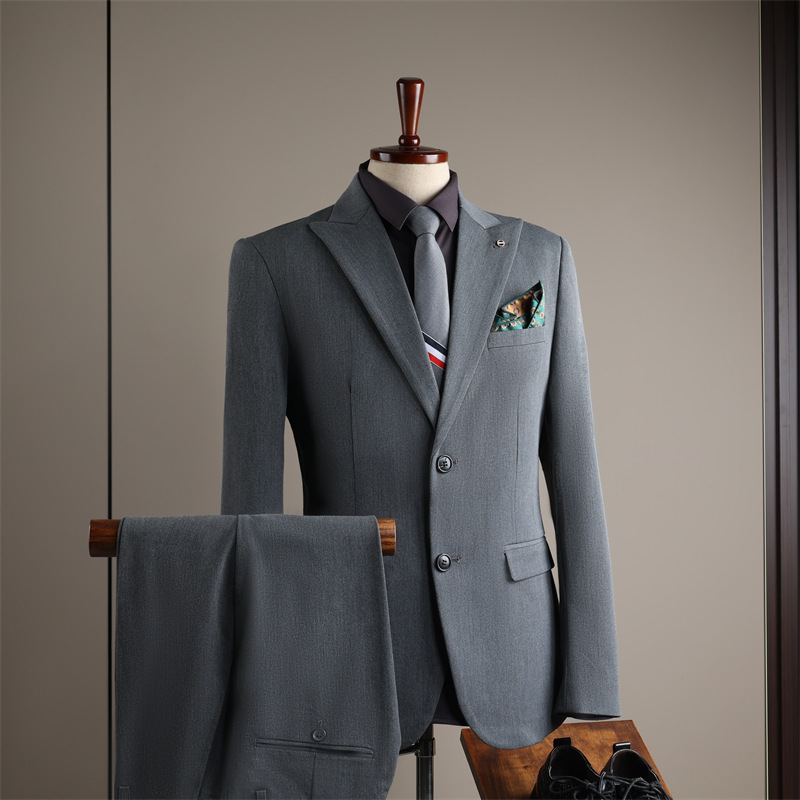 Gris medio (traje + pantalón)
