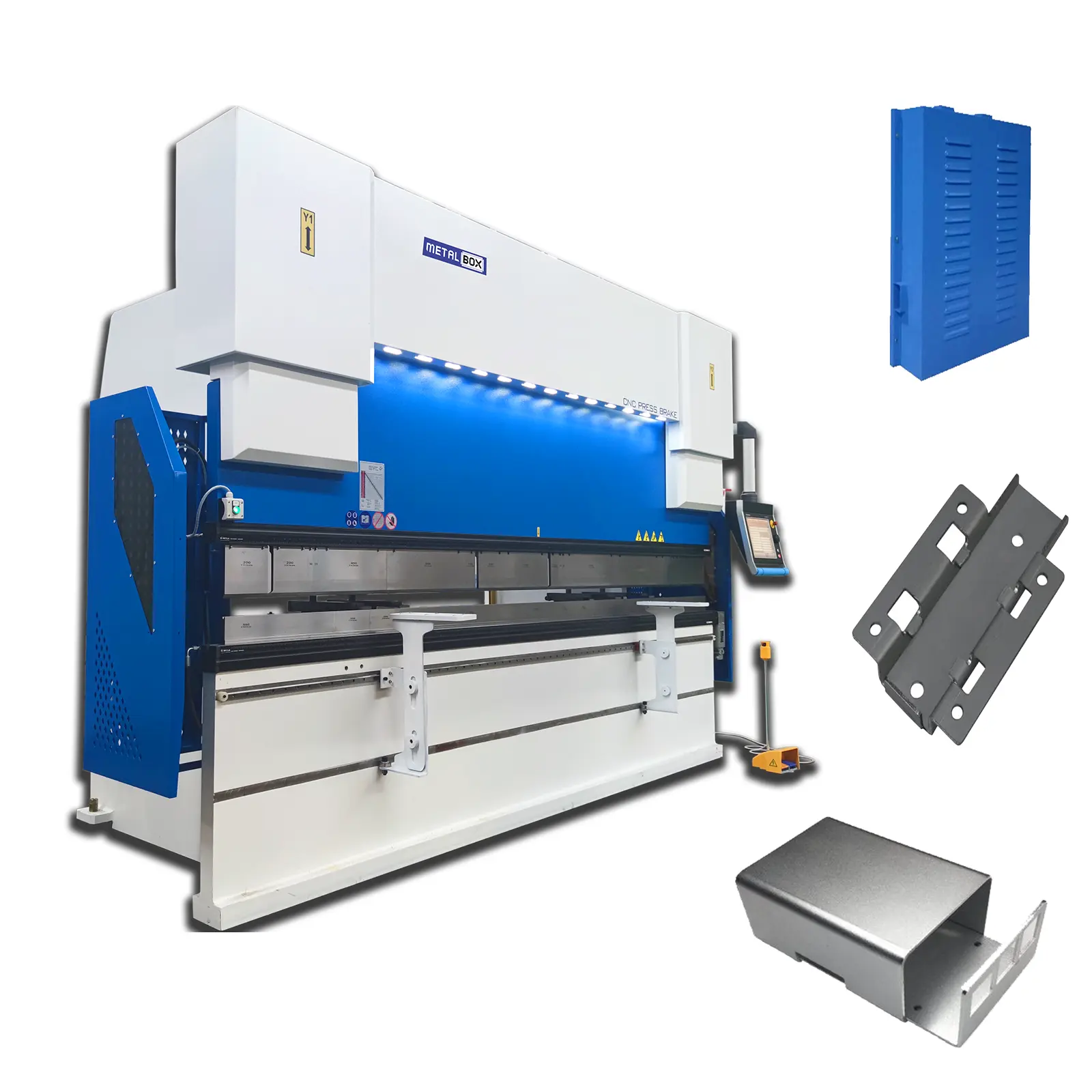 CHZOM yüksek hassasiyetli 63Ton 1600mm CNC hidrolik bükme katlama makinesi basın fren-çin'den iyi fiyat