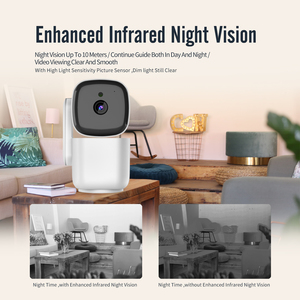 กล้องวงจรปิด2MP Wi-Fi 2G 5G สำหรับบ้านอัจฉริยะกล้อง Wifi ความคมชัดสูง CCCam ความละเอียดสูงใน P2P ของผู้ป่วย - Product Image 3