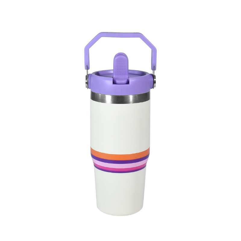 Blanco con morado