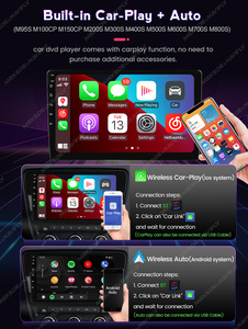 MEKEDE Android 13 Radio de coche pantalla táctil GPS Sat Navi reproductor estéreo USB Dual Entrada de cámara de visión trasera para Mitsubishi Lancer de 9 pulgadas - Product Image 4