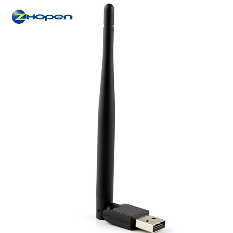 WIFI Adattatore USB MT7601 150Mbps USB 2.0 WiFi Wireless Scheda di Rete 802.11 b/g/n LAN Adapter con girevole Antenna