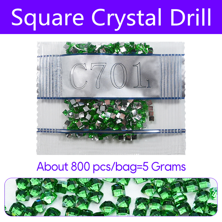 Square Crystal Drill - Big Bag