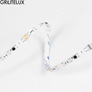 Individuell adressierbare 5050 RGB LED-Licht leiste WS2811 WS2812B WS2813 DC12V 24V 10mm Leiterplatte 60 LEDs/m Programmier bares Pixel band - Product Image 5