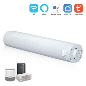 Giardini 3.2m Kit sistema di tende fai da te automazione alberghiera telecomando Smart Curtain Motor - Product Image 4