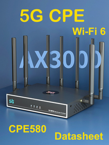Gigabit WiFi 6 dispositivo di accesso Wireless di rete Modem 5G CPE Router industriale con Slot per SIM Card - Product Image 6